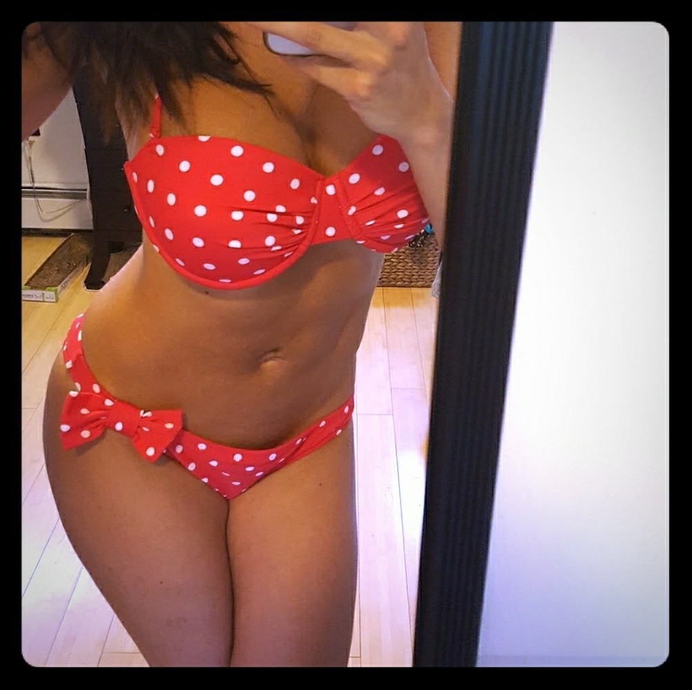 Momma and Baby matching bikinis!
